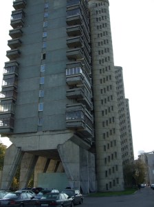 "Centipede" apartment building, Moscow, Russia