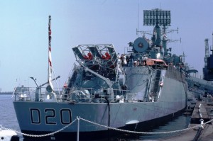 Sea Slug missile: UK surface to air missile carried aboard County class destroyers (1961 - 1991)
