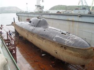 An Alfa Class submarine